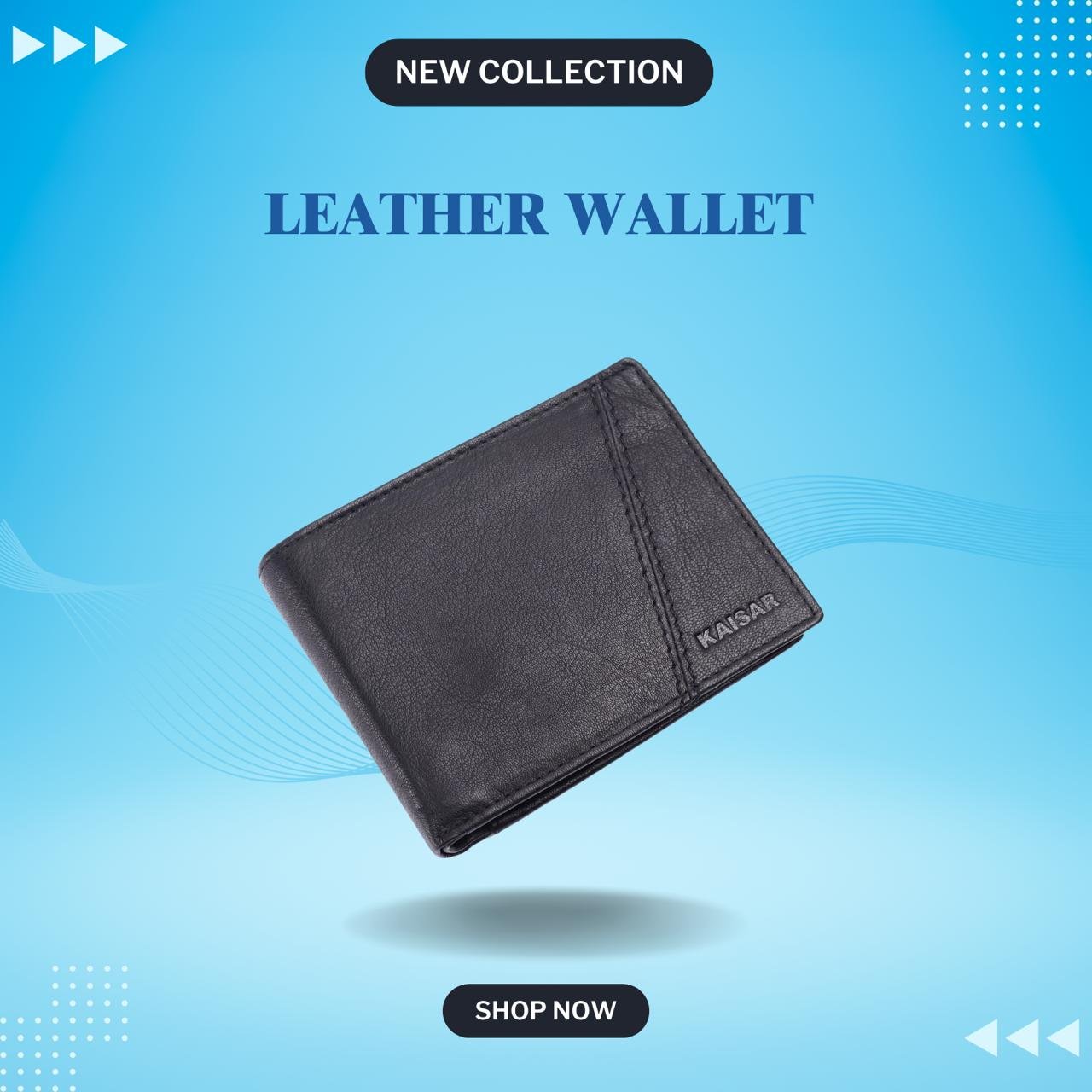 Black Leather Wallet