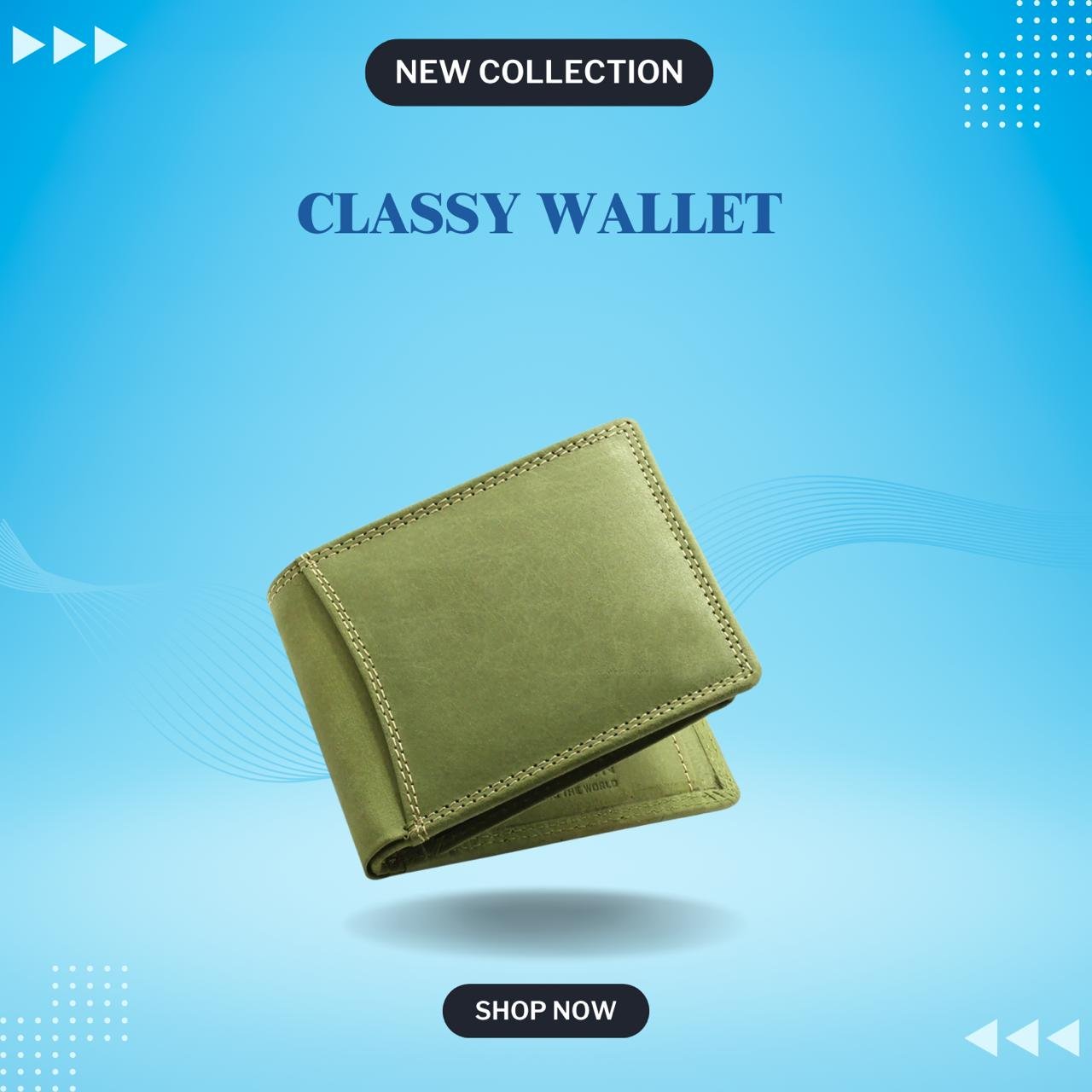 Hunter Classy Genuine Leather Wallet